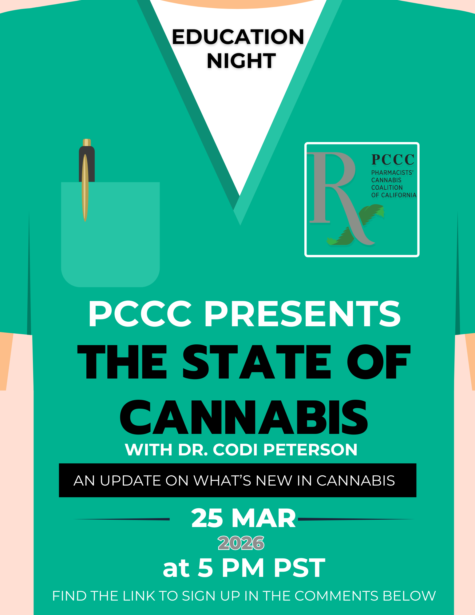 PCCC EDUCATION NIGHT: The State of Cannabis in 2026